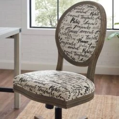 Erin Office Chair - Linon -Office Furniture GUEST d6e49232 633f 41b2 ae72 850467e801c8