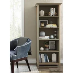 Halifax 5 Shelf Bookshelf - WyndenHall
