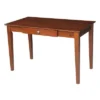 Basic Size Desk With Drawer And Chair Brown - International Concepts -Office Furniture GUEST d872d6f9 9cf3 479f 807c d602c2c67584