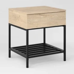 Loring End Table With Charging Station - Threshold™ -Office Furniture GUEST d8b9567b a4cd 4bda 98a6 31c5f7bf53fc