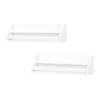 2pk Kids' Book Nook Wall Bookshelf Set White - RiverRidge Home -Office Furniture GUEST d9942d25 5cfc 429d b8f5 df4b51bcbfb1