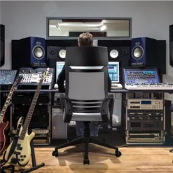 Yaheetech Swivel Office Desk Chair Study Work Chair With Headrest Lumbar Support Rolling Wheels 16 Yaheetech Swivel Office Desk Chair Study Work Chair With Headrest Lumbar Support Rolling Wheels -Office Furniture GUEST da3301df 17ff 4fa3 8fc2 164d9dd1c219