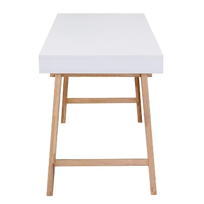 Giselle Writing Desk White - Adore Decor 6 Giselle Writing Desk White - Adore Decor - Image 4