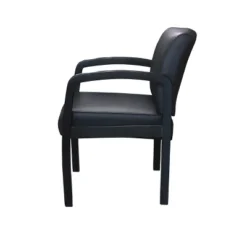 Office Guest Chair Black - Boss Office Products -Office Furniture GUEST dc86567d f7fb 4f34 b1df 89472a611800
