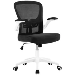 Yaheetech Ergonomic Adjustable Office Chair Mesh Chair With Flip-Up Armrests 17 Yaheetech Ergonomic Adjustable Office Chair Mesh Chair With Flip-Up Armrests -Office Furniture GUEST de315b43 cab1 414e affa 21e9393d13b5