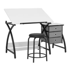Comet Plus Drawing Table And Stool Set - Studio Designs -Office Furniture GUEST de77e708 2f29 4798 ae3f 09286728c595