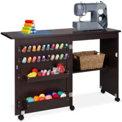 Best Choice Products Sewing Machine Table & Desk W/ Craft Storage And Bins -Office Furniture GUEST e0da2500 0cf2 4a76 82d5 5dcab155975d