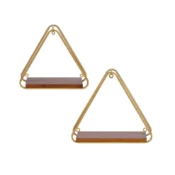 2pc Tilde Triangle Accent Shelf Set - Kate & Laurel All Things Decor -Office Furniture GUEST e2a7d118 88b2 43a2 95c7 c1a579a8651e