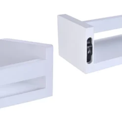 18" X 3.2" 18" Decorative Spice Organizer Rack Shelf White – Danya B. -Office Furniture GUEST e4dd2816 e507 4723 989a c6fe3074bcbf