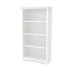 58.12" Gascony 4 Shelf Bookcase - South Shore 14 58.12" Gascony 4 Shelf Bookcase - South Shore -Office Furniture GUEST e4f198ae 498e 4d17 9bdf f78971cbb447