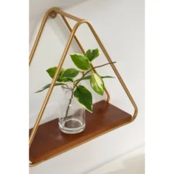 2pc Tilde Triangle Accent Shelf Set - Kate & Laurel All Things Decor -Office Furniture GUEST e8a2606e eae0 4bbe 8176 96f158c7fb2e