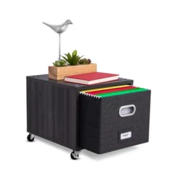 BirdRock Home Rolling Storage File Cabinet With 1 Lateral Drawer - Driftwood Grey 15 BirdRock Home Rolling Storage File Cabinet With 1 Lateral Drawer - Driftwood Grey -Office Furniture GUEST e9bceb18 f667 4467 a2b0 3aeae90b2c5a