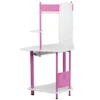 Corner Computer Desk With Hutch Pink - Flash Furniture -Office Furniture GUEST ea48164d 5ba9 4c13 a205 7517800e6686