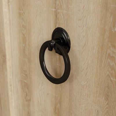 72.32" 3 Open Shelves Adaline Café Library Vertical Bookcase Orchard Oak - Sauder 8 72.32" 3 Open Shelves Adaline Café Library Vertical Bookcase Orchard Oak - Sauder - Image 6