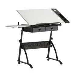 Core Drawing Table And Stool Set Charcoal Black/White - Studio Designs 30 Core Drawing Table And Stool Set Charcoal Black/White - Studio Designs -Office Furniture GUEST f37d9eed 7426 472b 85bb 1de8cf89b3a5
