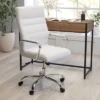 Merrick Lane High Back Executive Swivel Office Chair With Arms