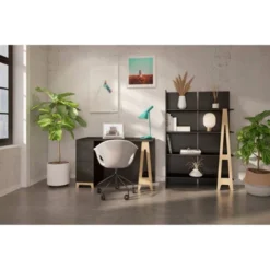 Atypik Desk With Bookcase - Nexera 8 Atypik Desk With Bookcase - Nexera -Office Furniture GUEST f640275e d24a 46c5 983b 6d597f8789fe