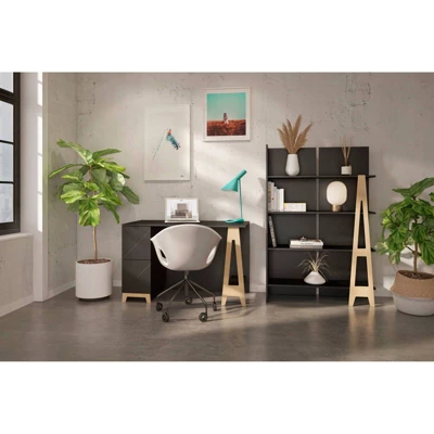 Atypik Desk With Bookcase - Nexera 5 Atypik Desk With Bookcase - Nexera - Image 3