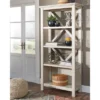 75" Carynhurst Bookcase Beige - Signature Design By Ashley 1 75" Carynhurst Bookcase Beige - Signature Design By Ashley -Office Furniture GUEST f65f7e08 e936 4d6b 838a 49edcd5bc6b1