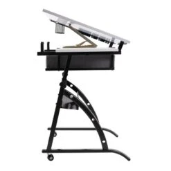 Core Drawing Table And Stool Set Charcoal Black/White - Studio Designs 35 Core Drawing Table And Stool Set Charcoal Black/White - Studio Designs -Office Furniture GUEST f6933d2c 68d8 473f 90fc 13f32f6a26ae