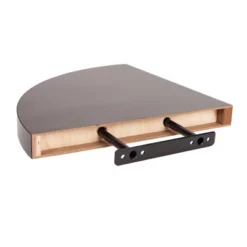 (Set Of 2) 11.5" X 1.5" Radial Floating Corner Shelves - Danya B. 13 (Set Of 2) 11.5" X 1.5" Radial Floating Corner Shelves - Danya B. -Office Furniture GUEST f840c2df 3f08 496e be45 12c45993696e