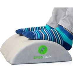 ErgoFoam Ergonomic Foot Rest Under Desk - Premium Velvet Soft Foam Footrest For Desk - Most Comfortable Desk Foot Rest In The World For Lumbar -Office Furniture GUEST fa101d43 fd88 4f65 bee0 4a72a50f0cb1