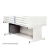 Safco High Base For 4998 Flat File White 4979WH