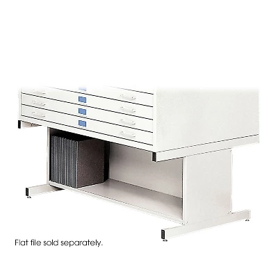 Safco High Base For 4998 Flat File White 4979WH 3 Safco High Base For 4998 Flat File White 4979WH
