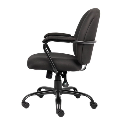 Heavy Duty Task Chair Black - Boss Office Products 7 Heavy Duty Task Chair Black - Boss Office Products - Image 5