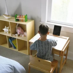 ECR4Kids Streamline 5-Compartment Storage Cabinet, 30in, Classroom Furniture -Office Furniture GUEST fdfff3ba ee21 4ed2 b8d2 5e069e1454a2