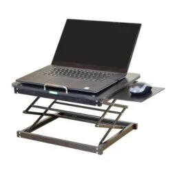 Laptop Stand & Standing Desk Black - Uncaged Ergonomics -Office Furniture GUEST ff852f7c 5ad2 4466 ac83 83c12dbc1181